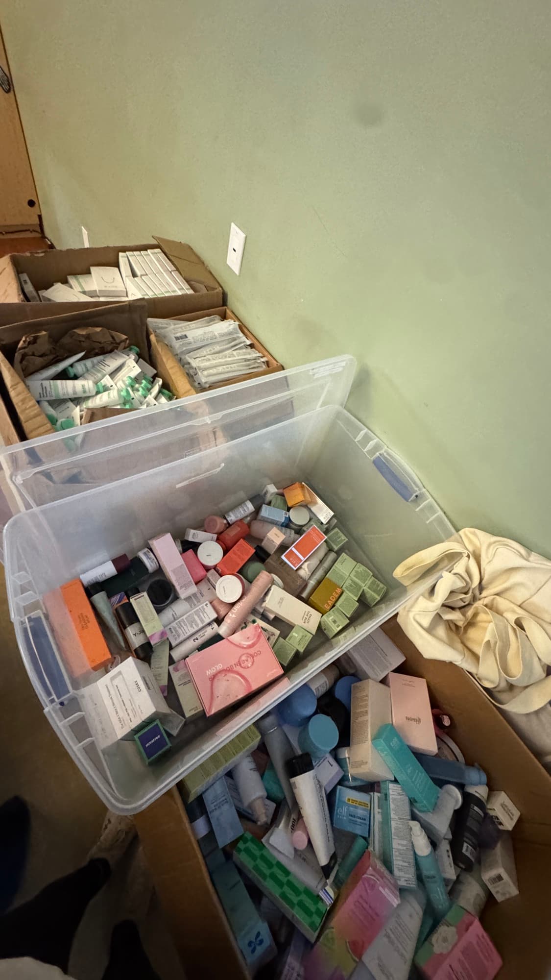 Distribution event setup